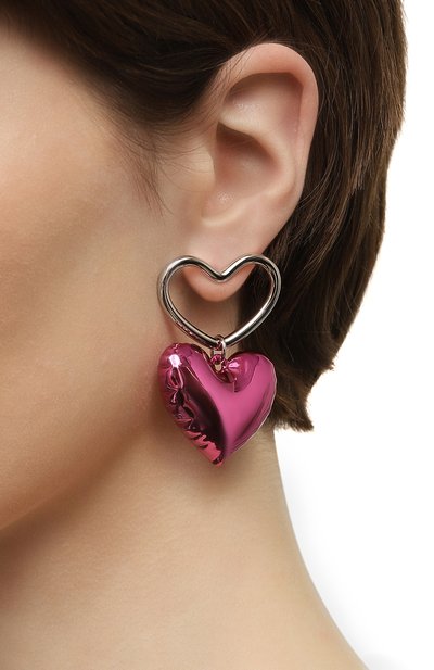 Серьги NINA RICCI розового цвета по цене 42950 руб., арт. 23ABB0083, фото 2 Серьги NINA RICCI, арт. 23ABB0083, фото 2