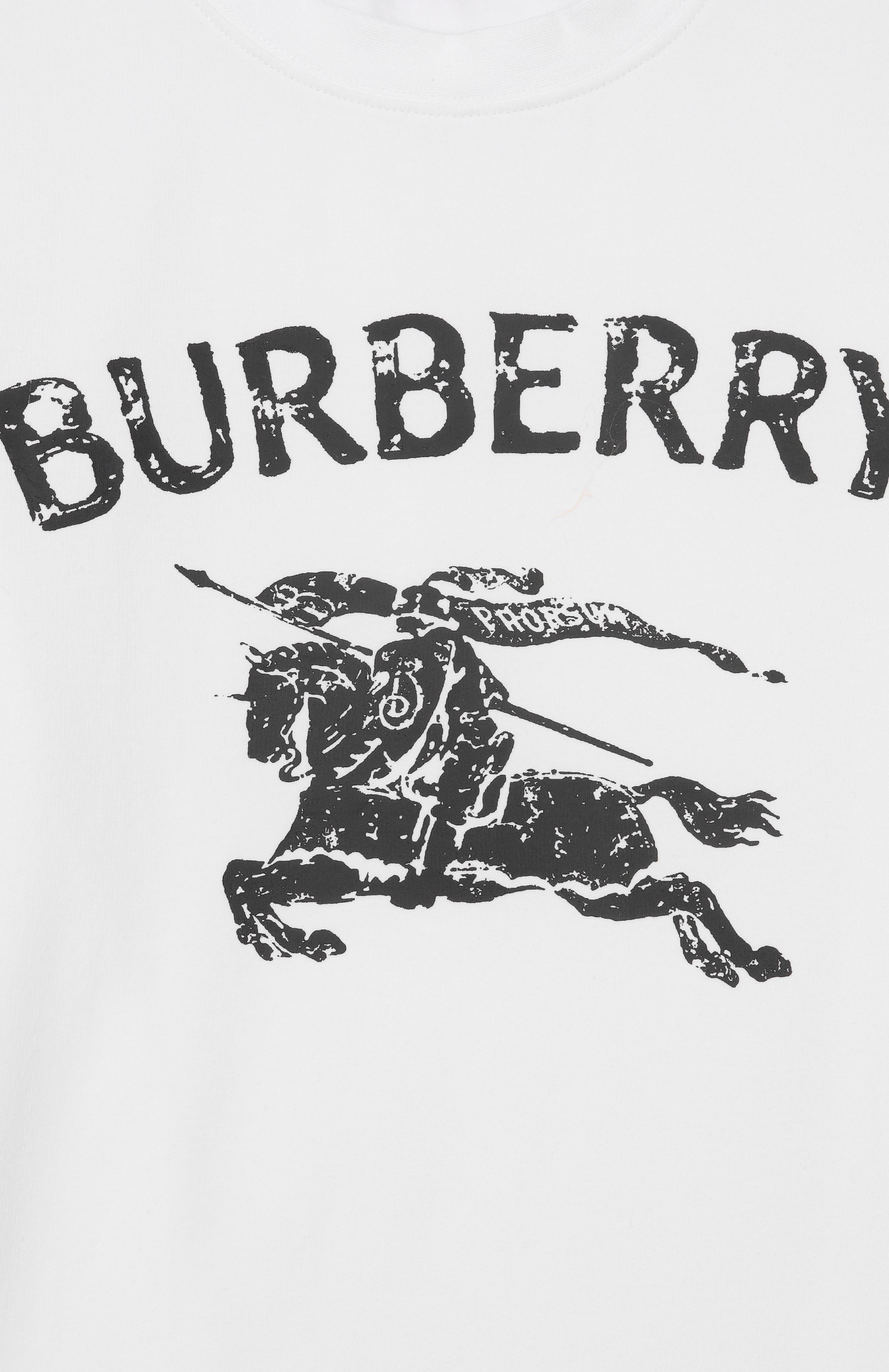 Хлопковая футболка BURBERRY, арт. 8117319, фото 3