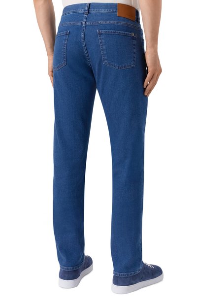 Джинсы CANALI синего цвета по цене 63900 руб., арт. 91719/PX01028, фото 4 Джинсы CANALI, арт. 91719/PX01028, фото 4