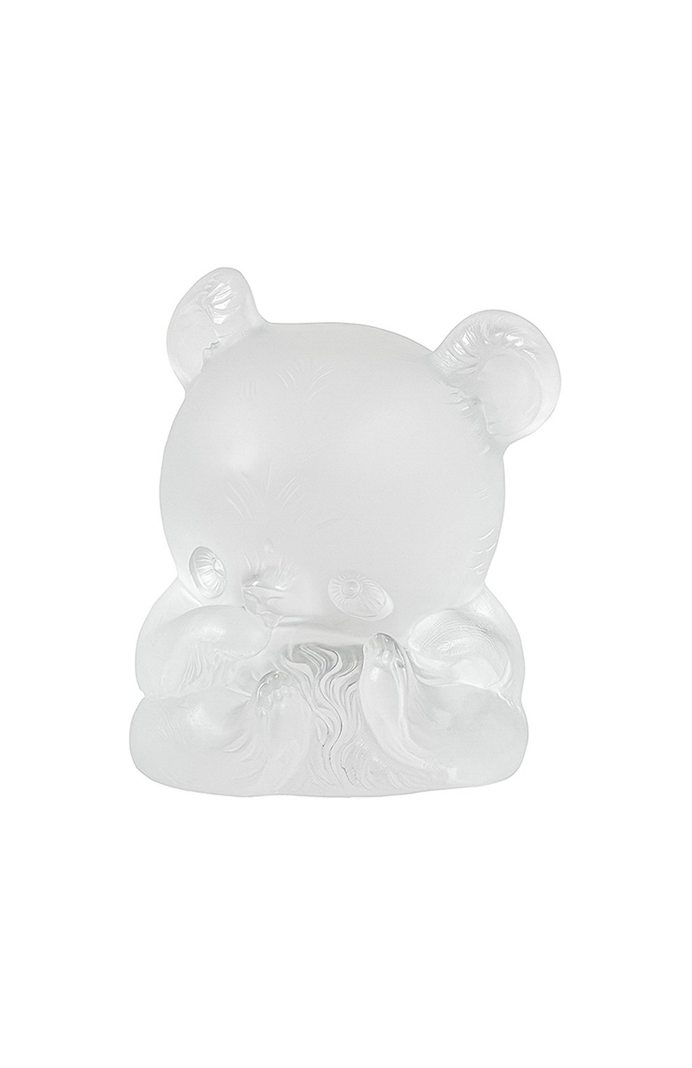 Скульптура панда сидящая yang-yan LALIQUE прозрачного цвета по цене 2970000 руб., арт. 89010103, фото 1 Скульптура панда сидящая yang-yan LALIQUE, арт. 89010103, фото 1