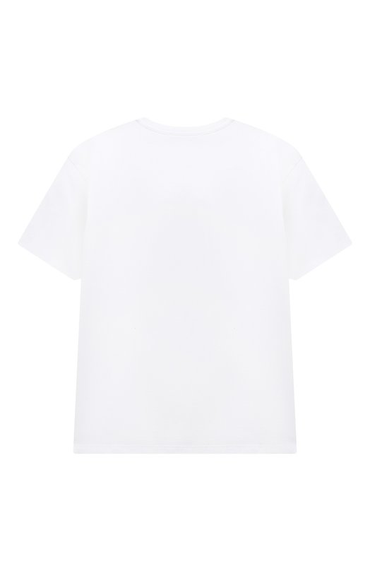Хлопковая футболка MSGM kids 2