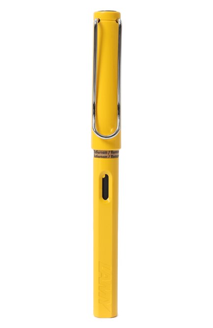 Детского перьевая ручка 018 safari LAMY желтого цвета, арт. 4000214 | Фото 1 (Статус проверки: Проверена категория; Региональные ограничения белый список (Axapta Mercury): RU)