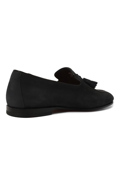 Замшевые лоферы carlos SANTONI, арт. MCNG18458SA4SSK3U59, фото 5