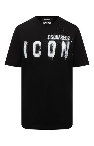 Женская хлопковая футболка DSQUARED2, арт. S80GC0034/S23009
