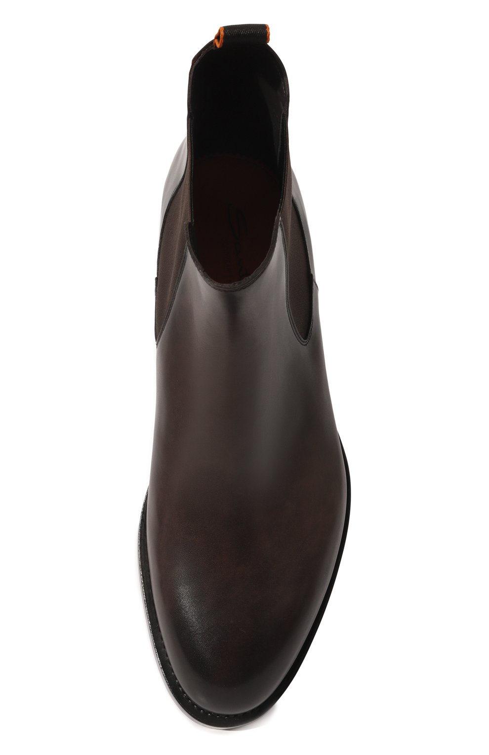 Кожаные челси SANTONI, арт. MCCG17838MH4H0BR, фото 6