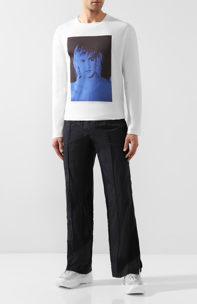 Хлопковый лонгслив RAF SIMONS, арт. 192-132-19001, фото 2