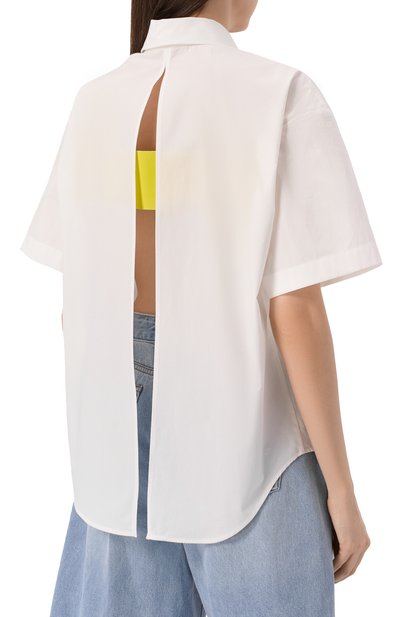 Хлопковая рубашка MSGM, арт. 3842MDE07X 257315/257315, фото 4