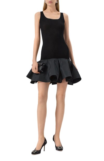 Текстильные туфли hangisi 90 MANOLO BLAHNIK, арт. 9XX-0697/LAC, фото 2