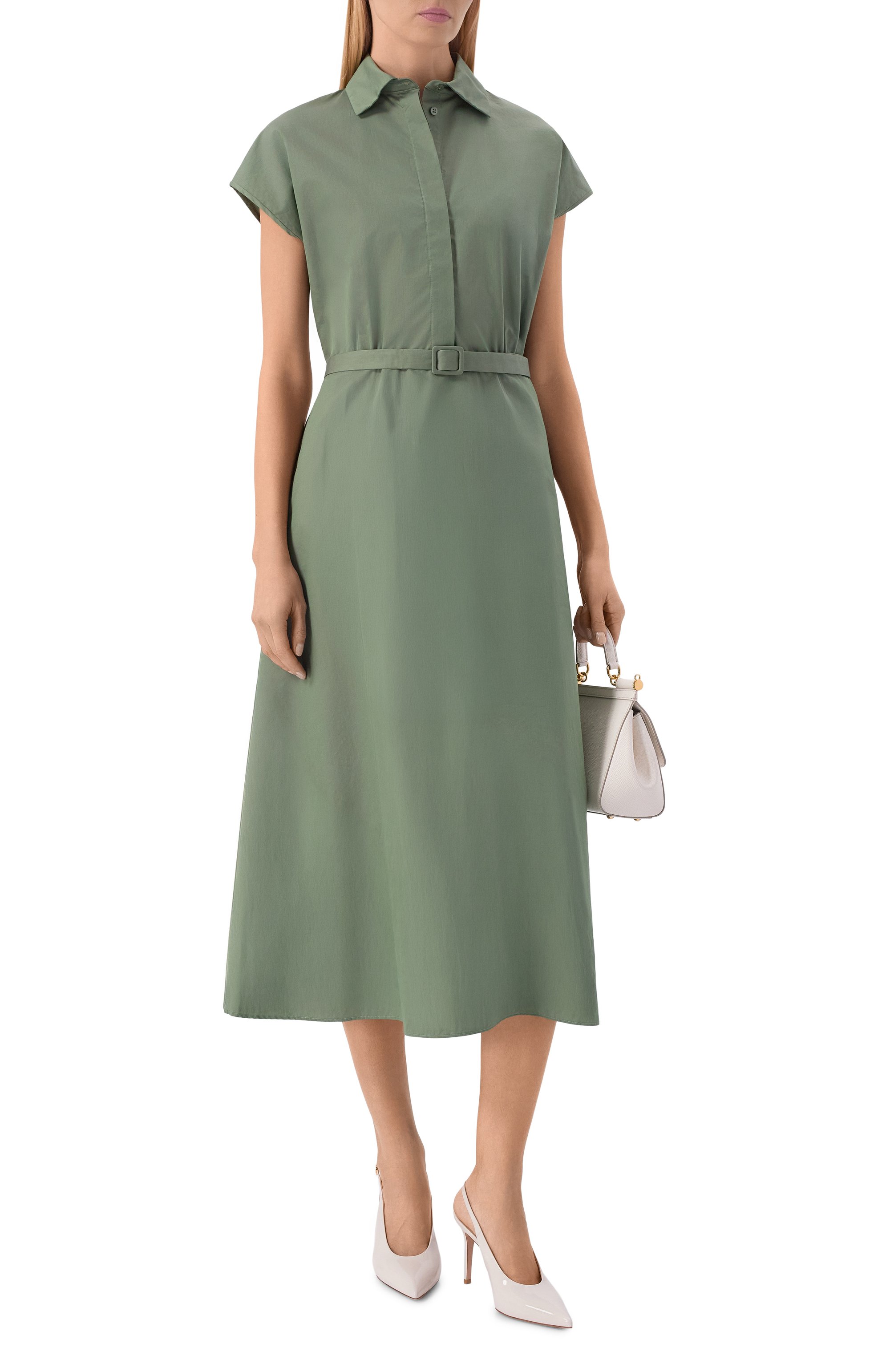 Платье из хлопка и шелка MVST, арт. M26.2PW.D017/F084, фото 2