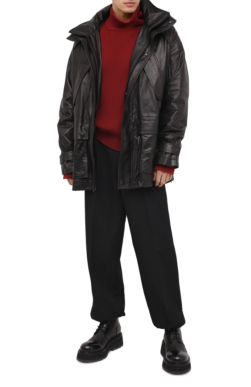 Кожаные ботинки MARSELL, арт. MM4057/PELLE VITELL0, фото 2