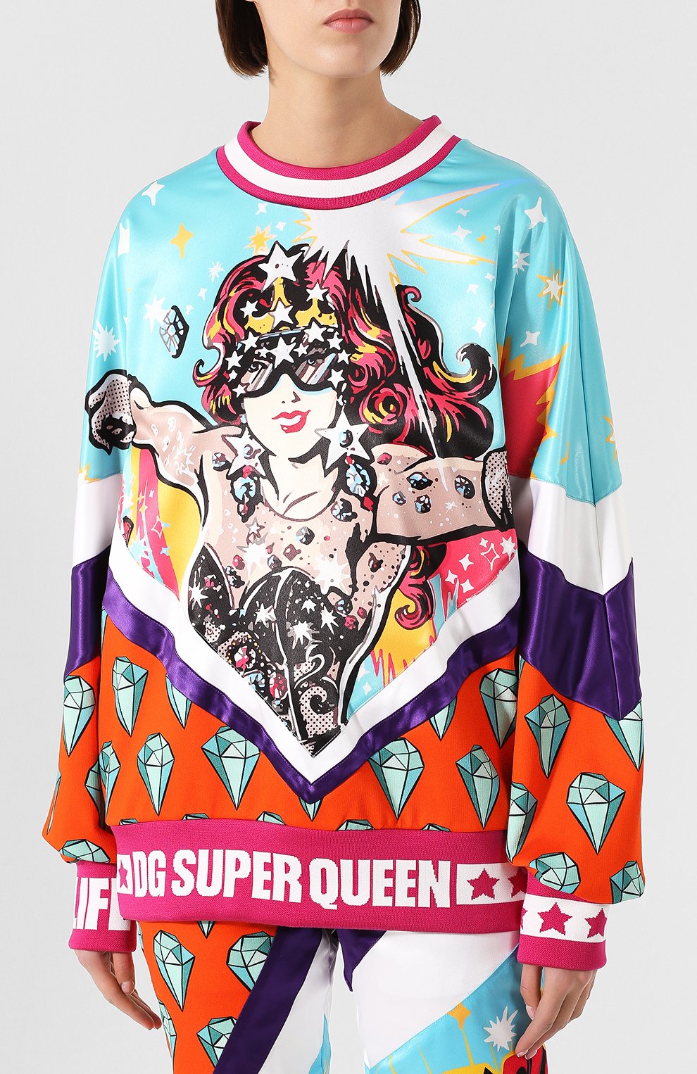 Свитшот с принтом DOLCE & GABBANA, арт. F9E73T/G7R0R, фото 3