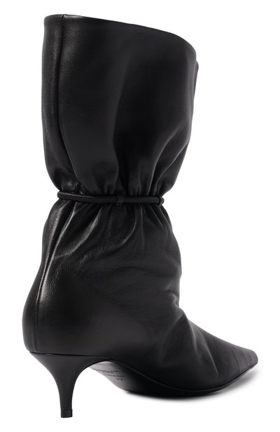 Кожаные ботильоны sphynx 45 BALMAIN черного цвета по цене 156000 руб., арт. HN0TE309/LNAP, фото 5 Кожаные ботильоны sphynx 45 BALMAIN, арт. HN0TE309/LNAP, фото 5