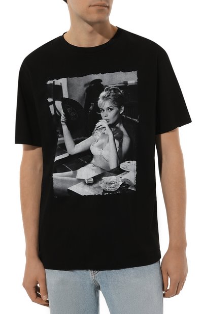 Хлопковая футболка BISIBIGLIO, арт. BARD0T DRINK, фото 3