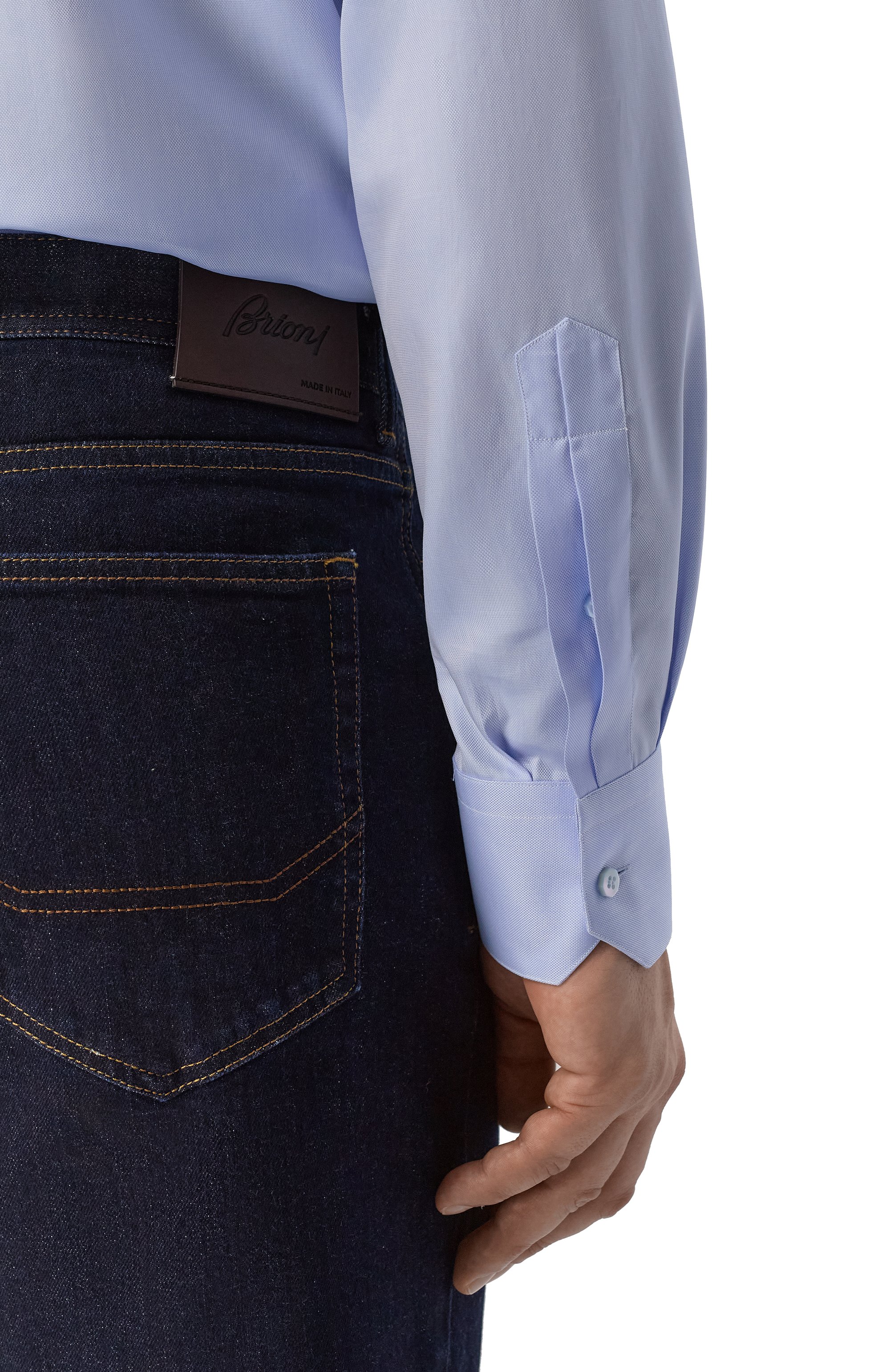 Хлопковая сорочка STEFANO RICCI, арт. MC003678/BN2941, фото 5