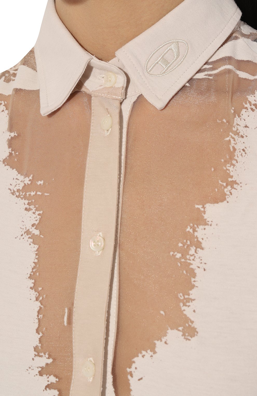 Хлопковый топ DIESEL, арт. A17069/0SHAY, фото 5