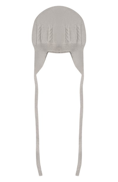 Шапка из шелка и кашемира BABY T серого цвета по цене 5995 руб., арт. 24AIR894CUP, фото 1 Шапка из шелка и кашемира BABY T, арт. 24AIR894CUP, фото 1