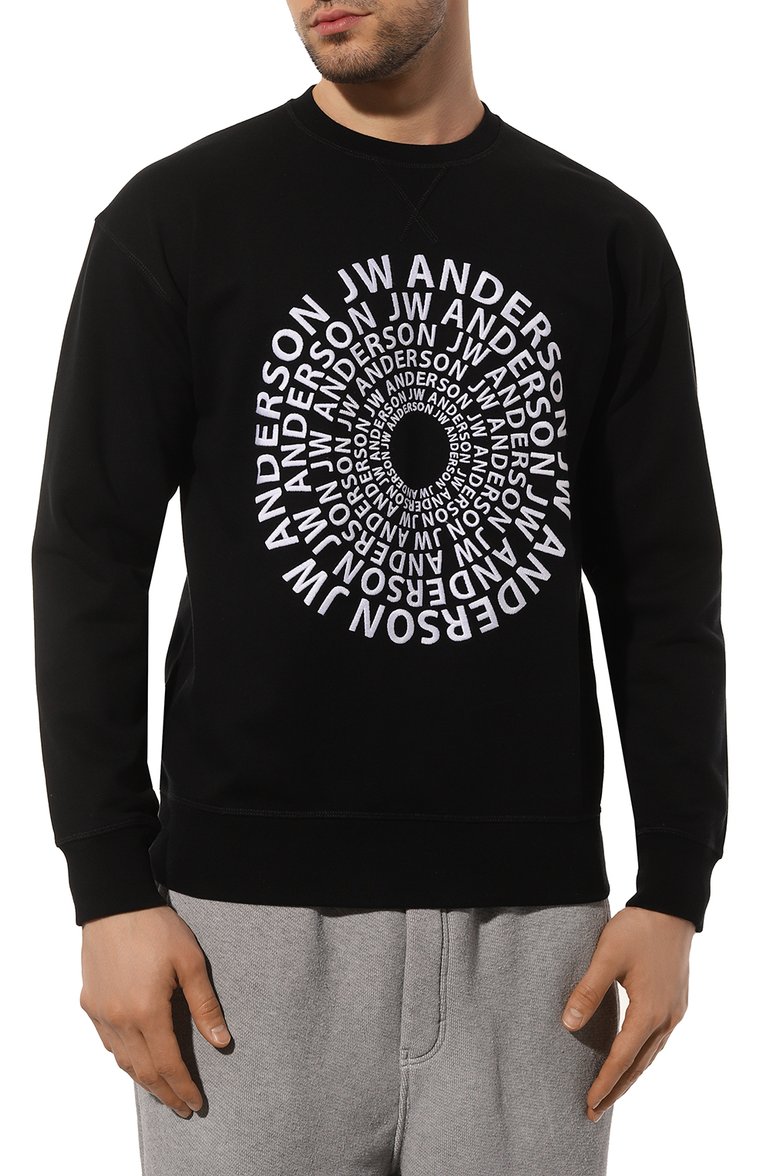 Хлопковый свитшот JW ANDERSON, арт. JW0050PG0490, фото 1