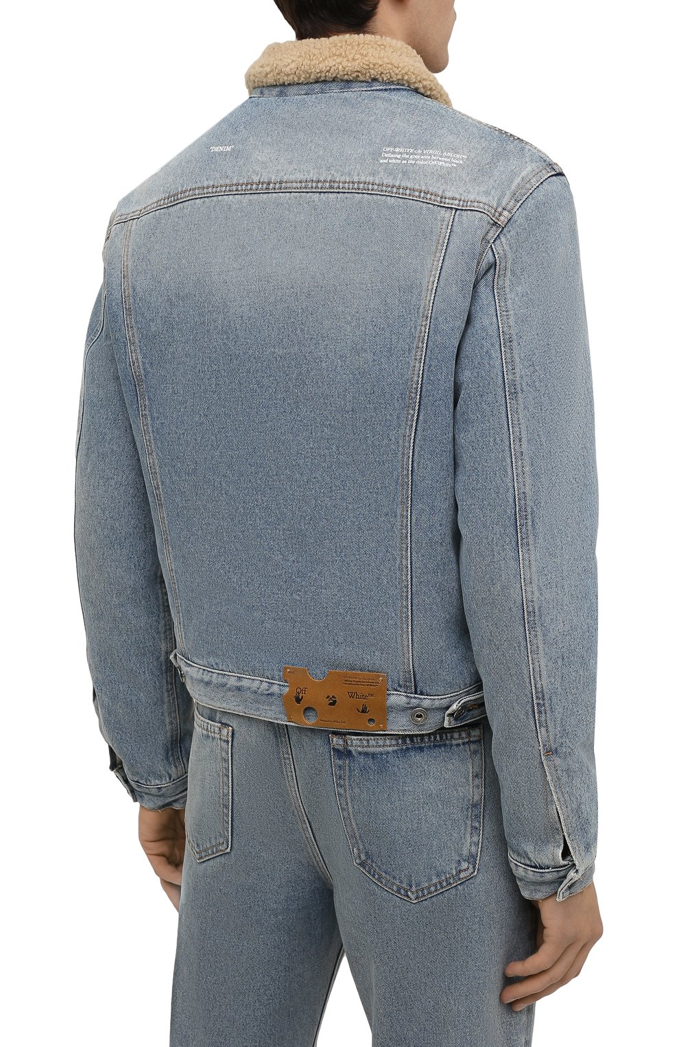 Джинсовая куртка OFF-WHITE, арт. 0MYE074F21DEN002, фото 4