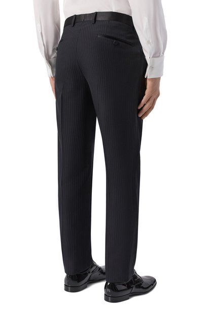 Брюки из шерсти и шелка DOLCE & GABBANA, арт. GYA5MT/FR225, фото 4