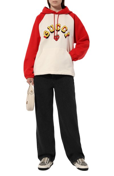 Хлопковое худи GUCCI, арт. 773734/XJF8R, фото 2