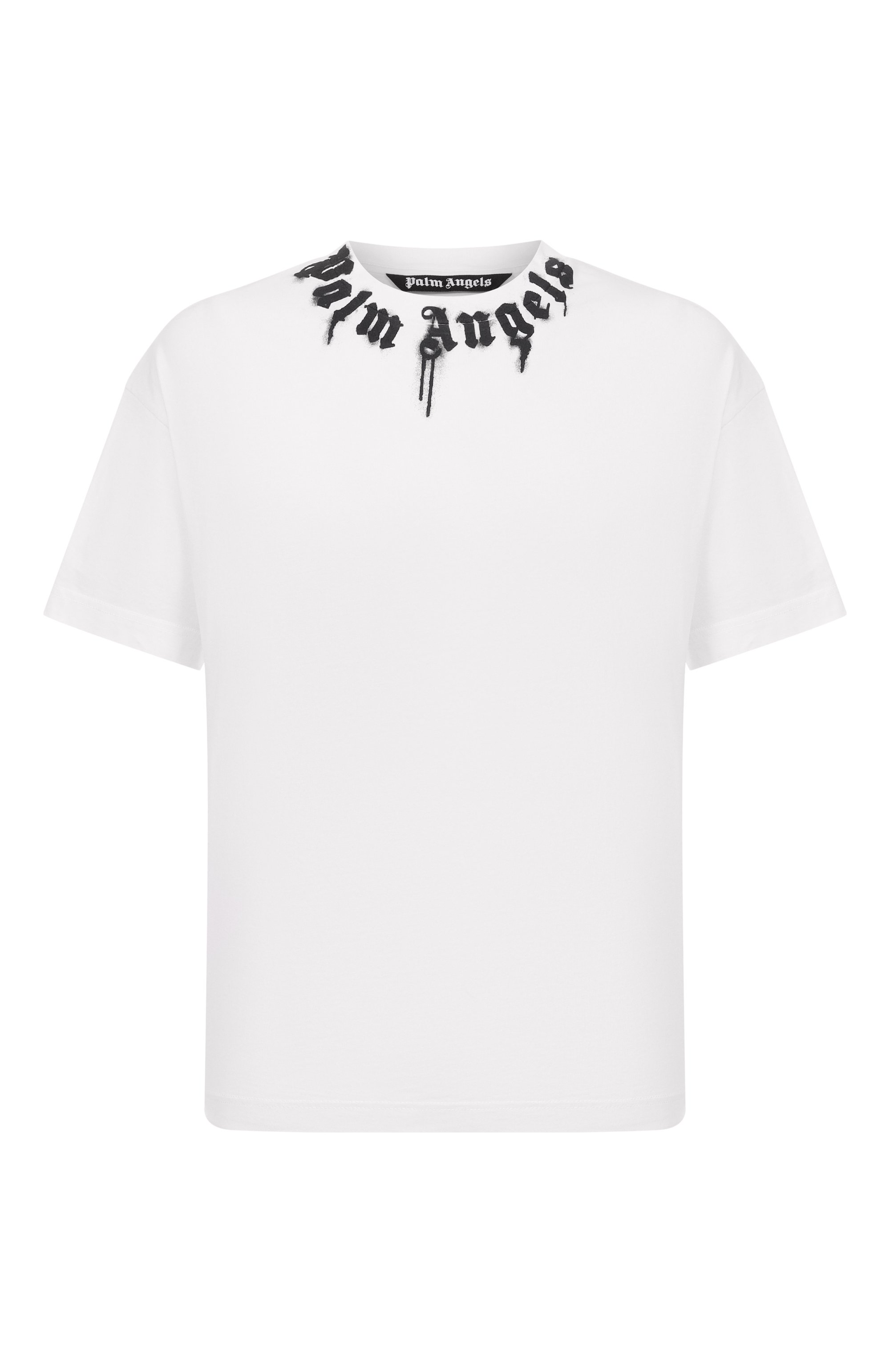 Хлопковая футболка PALM ANGELS, арт. PMAA109F25JER009, фото 1