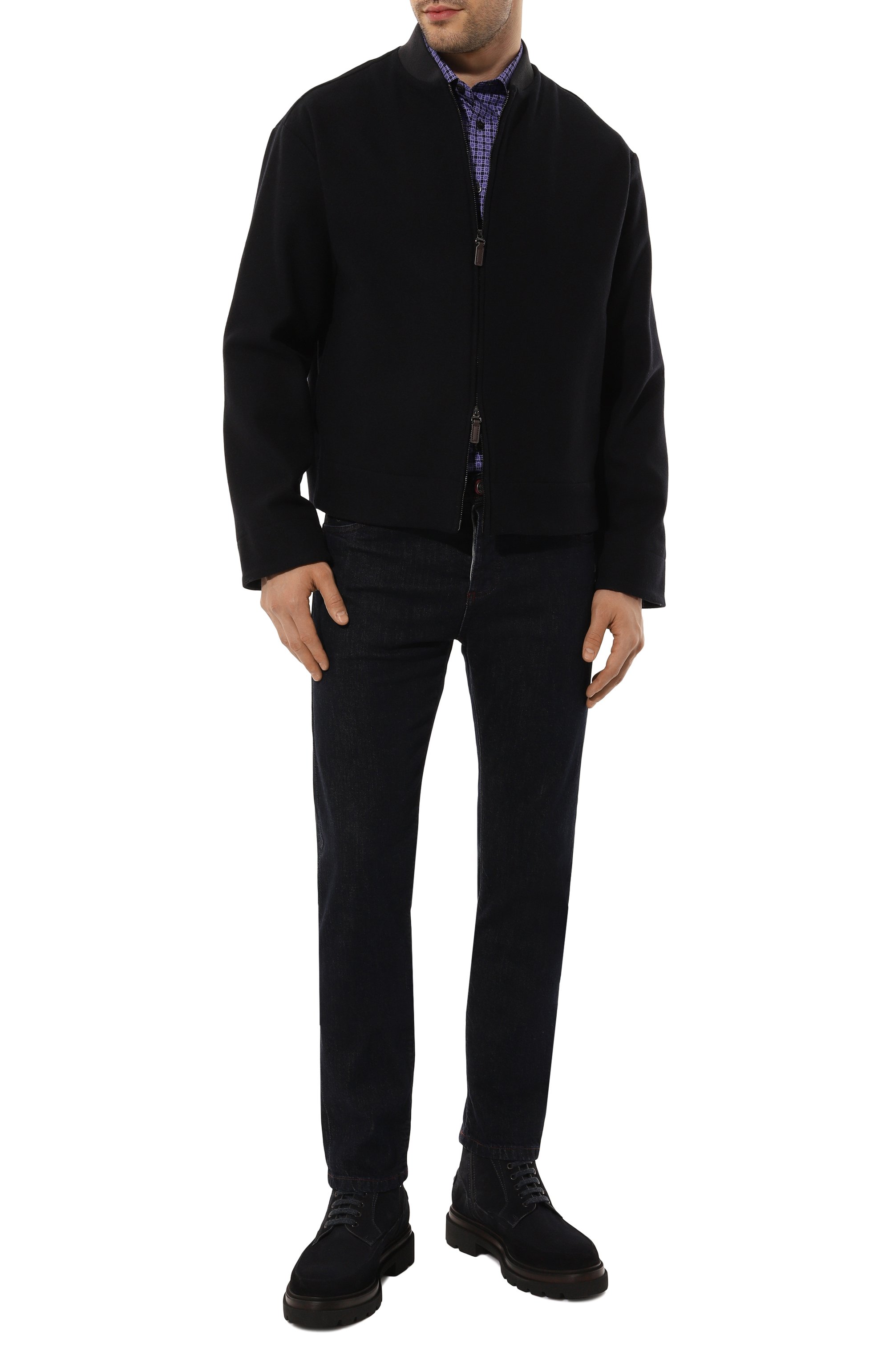 Замшевые ботинки milano SANTONI, арт. MGMG17927JK4AEEX, фото 2