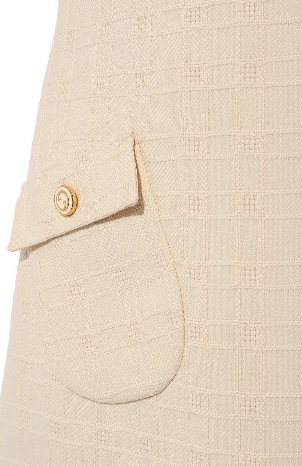 Платье из хлопка и шерсти GUCCI, арт. 631480 ZAD93, фото 5