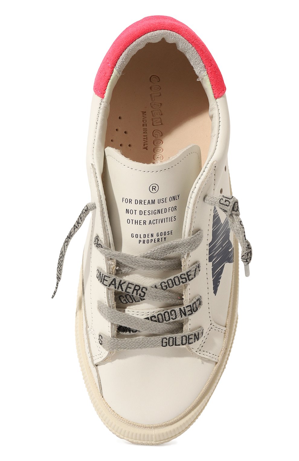 Кожаные кеды GOLDEN GOOSE DELUXE BRAND, арт. GYF00299.F003298, фото 4