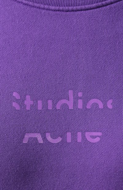 Хлопковый свитшот ACNE STUDIOS, арт. AI0036, фото 5