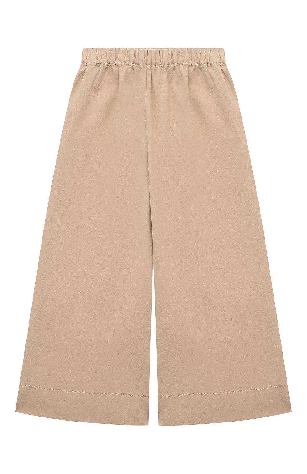 Хлопковые кюлоты IL GUFO бежевого цвета по цене 8995 руб., арт. P21PR013C6034/5A-8A, фото 2 Хлопковые кюлоты IL GUFO, арт. P21PR013C6034/5A-8A, фото 2