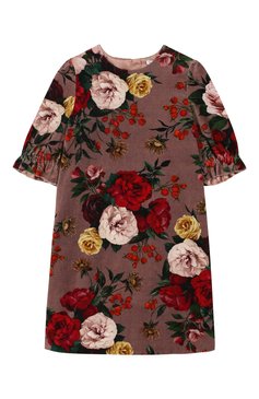 Детское хлопковое платье DOLCE & GABBANA розового цвета, арт. L51DT9/FSWBS/8-14 | Фото 1 (Рукава: Короткие; Случай: Повседневный; Материал сплава: Проставлено; Материал внешний: Хлопок; Девочки Кросс-КТ: Платье-одежда; Драгоценные камни: Проставлено; Материал подклада: Вискоза; Статус �проверки: Проверена категория; Ростовка одежда: 8 лет | 128 см)