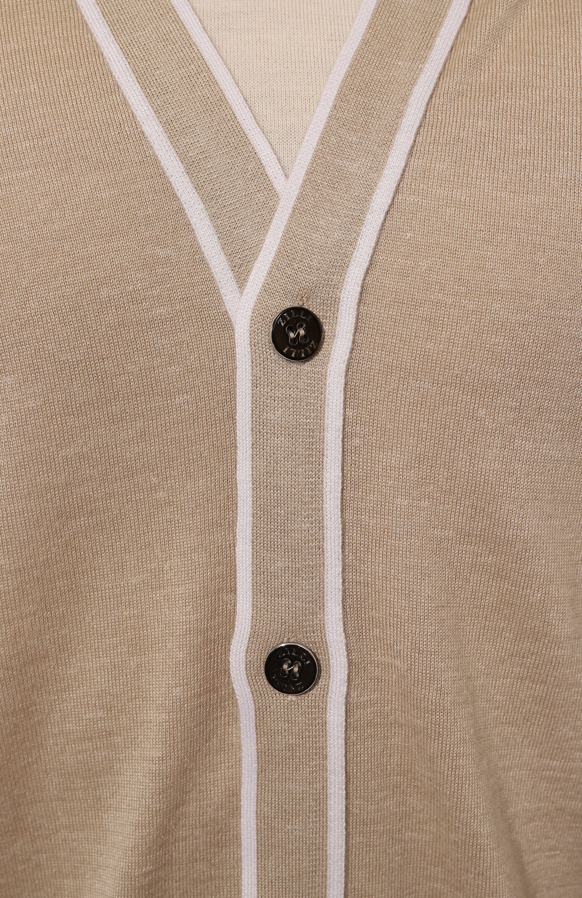 Кардиган из шерсти и шелка ZILLI, арт. KCA003M0345VHEM00, фото 5
