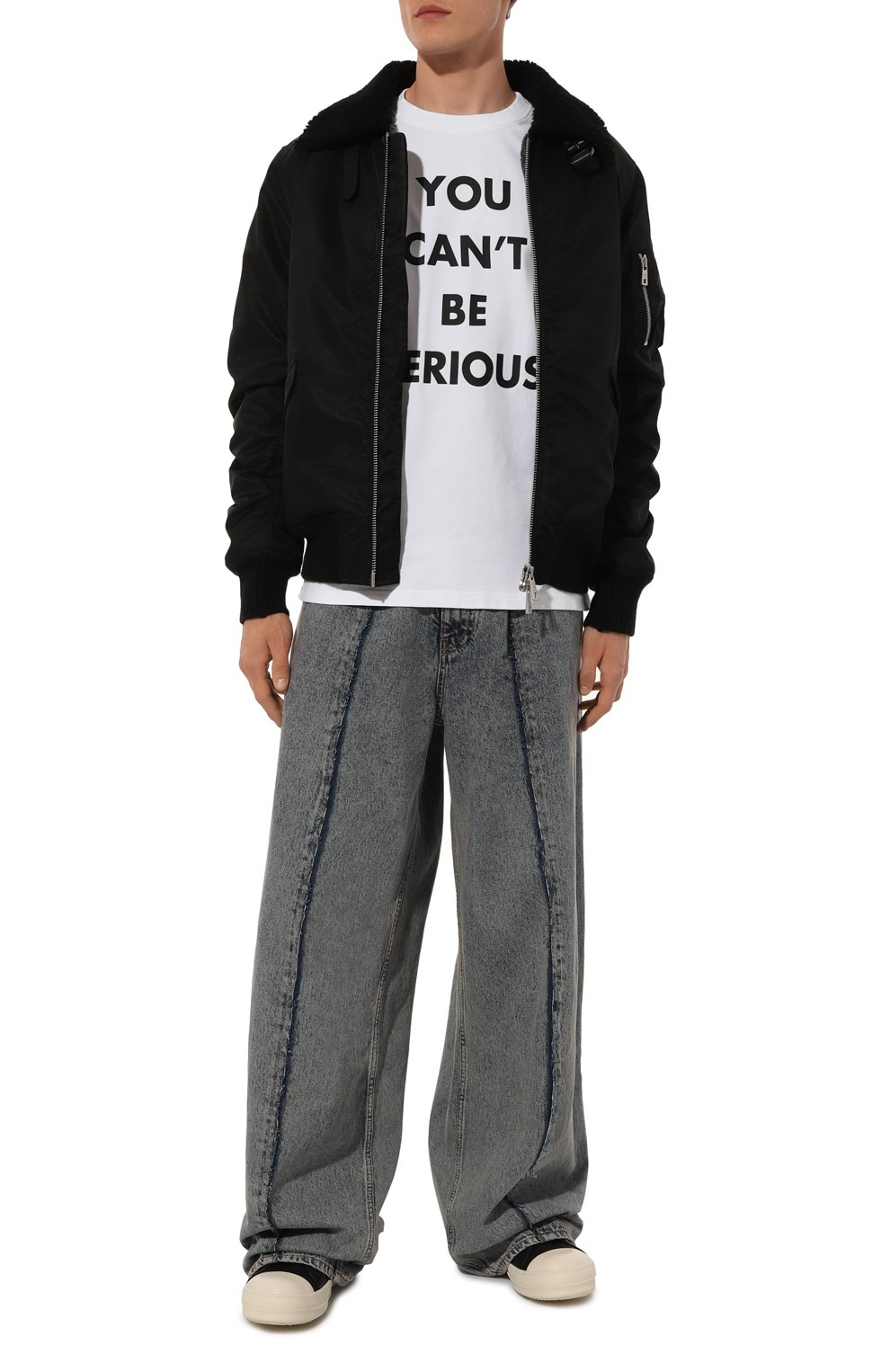 Хлопковая футболка MOSCHINO, арт. A0703/5244, фото 2