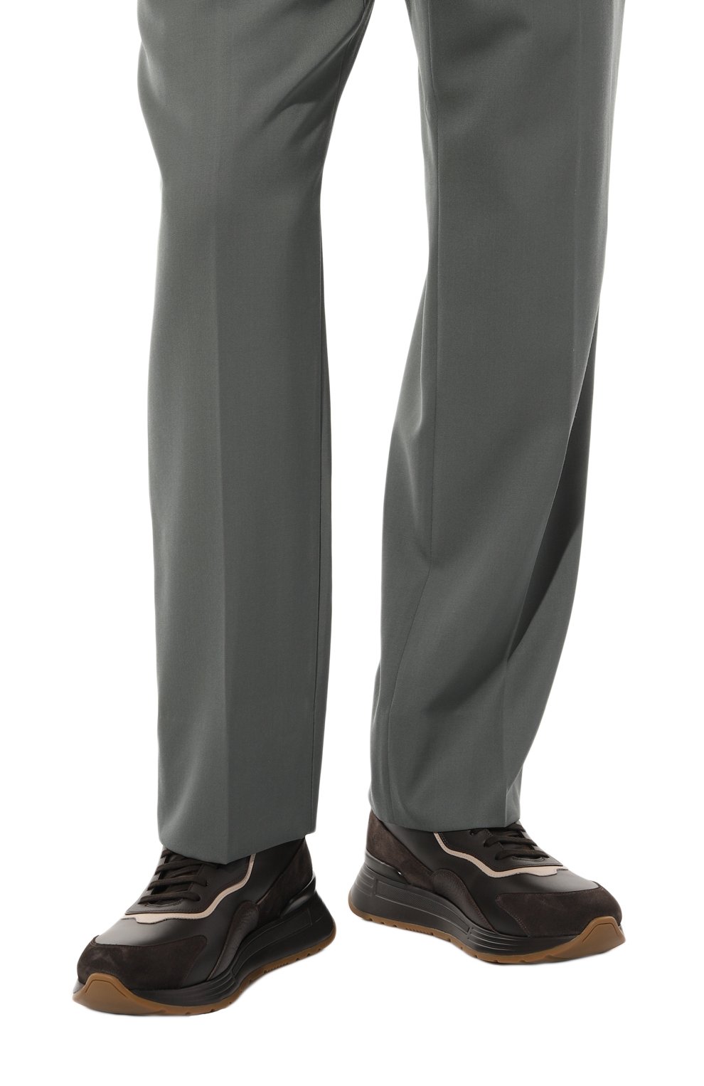 Кожаные кроссовки STEFANO RICCI, арт. UV26EG6449/SDWYVD, фото 3