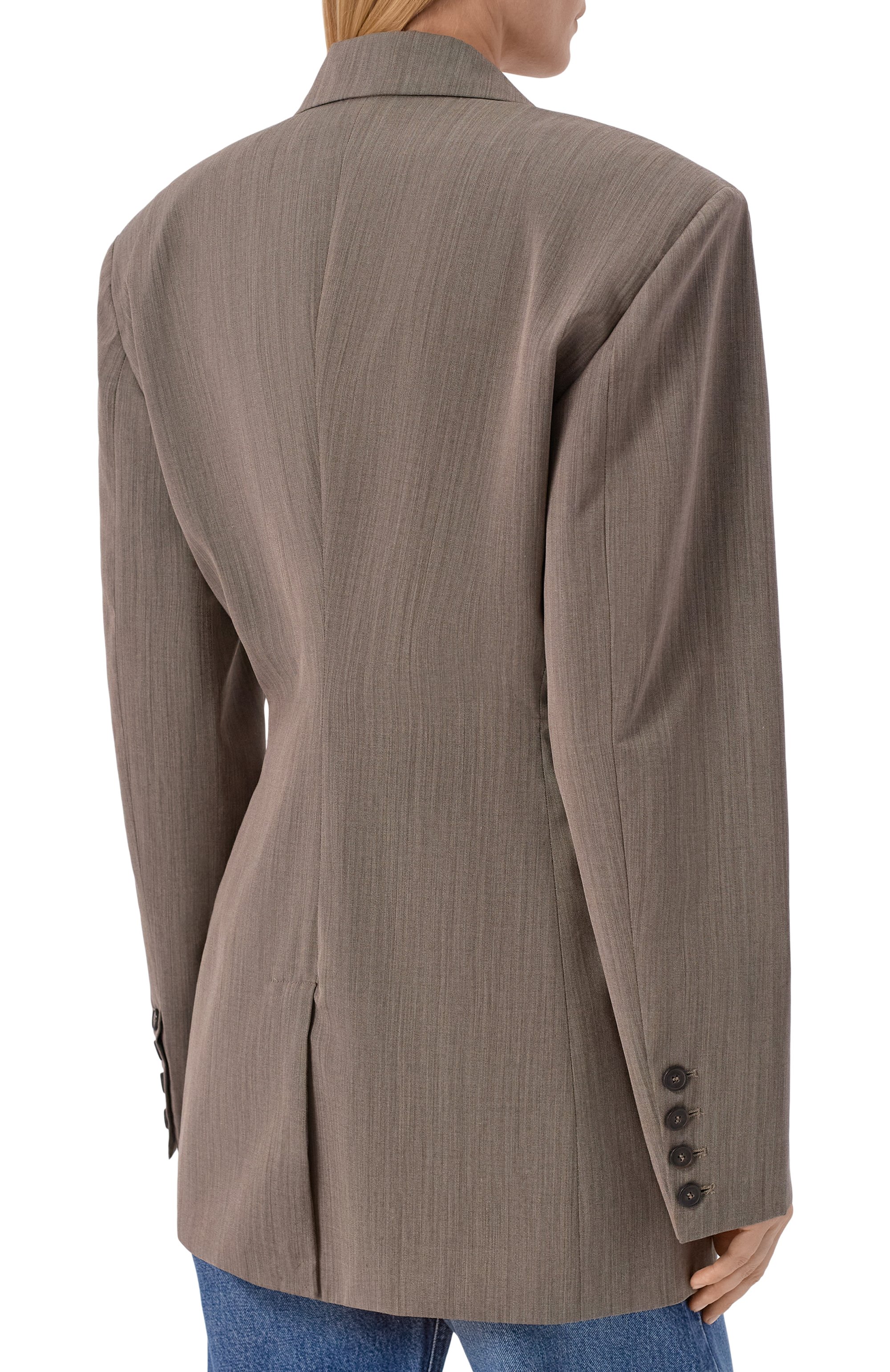 Шерстяной жакет IRO темно-бежевого цвета по цене 84050 руб., арт. WM07SUNRISE, фото 4 Шерстяной жакет IRO, арт. WM07SUNRISE, фото 4