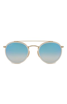 Женские солнцезащитные очки RAY-BAN голубого цвета, арт. 3647N-001/40 | Фото 4 (Кросс-КТ: С/з-унисекс; Региональные ограничения белый список (Axapta Mercury): Не проставлено, RU; Нос: Не проставлено; Тип очков: С/з; Материал: Металл; Очки форма: Круглые; Оптика Гендер: оптика-унисекс)