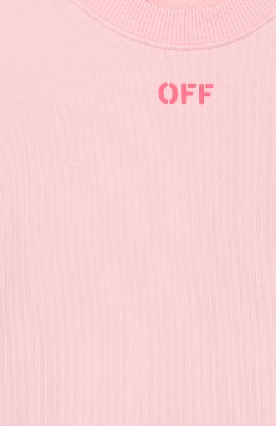 Хлопковый свитшот OFF-WHITE, арт. 0GBA001S26FLE005, фото 3