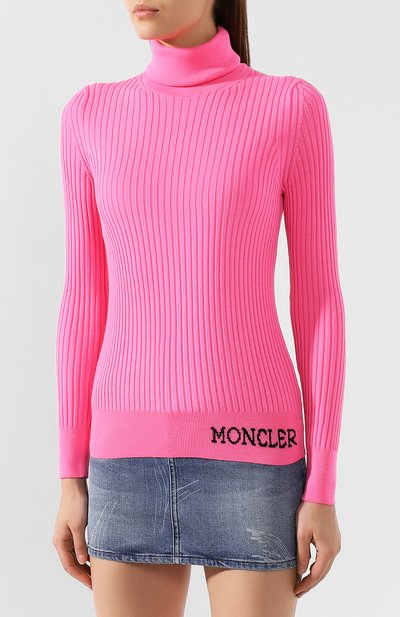 Шерстяная водолазка MONCLER, арт. E2-093-92533-00-A9058, фото 3