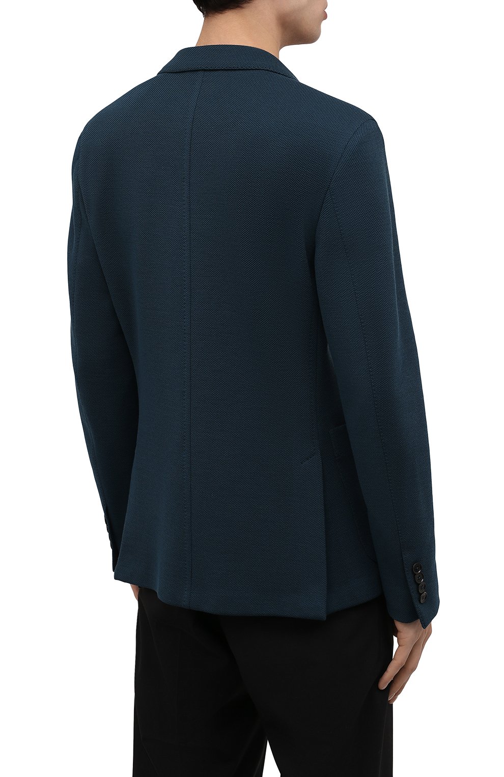 Пиджак из шерсти и хлопка ZEGNA, арт. UYC60/SYF, фото 4