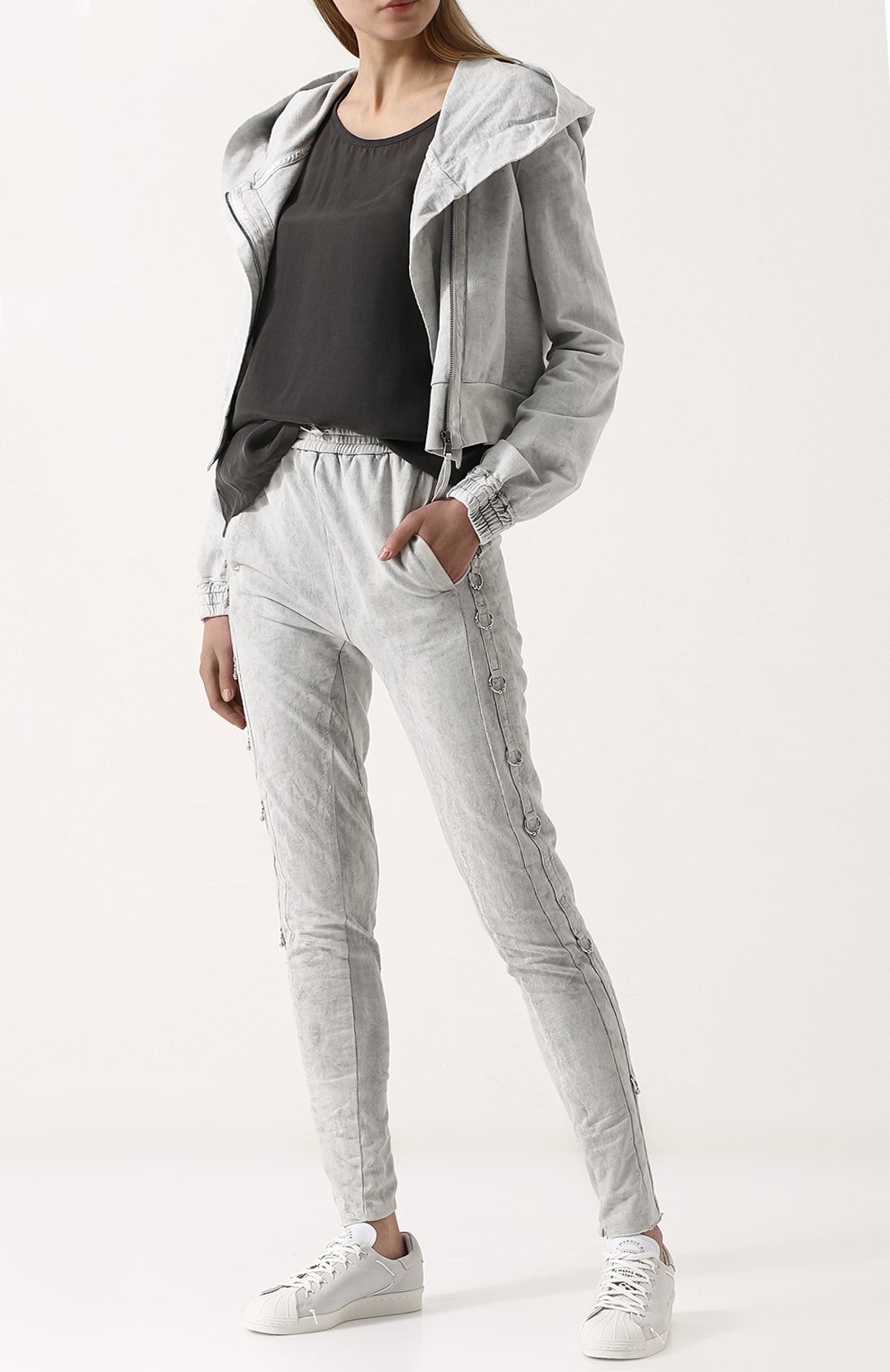 Хлопковые брюки с эластичным поясом ROQUE, арт. RHPY750/10, фото 2