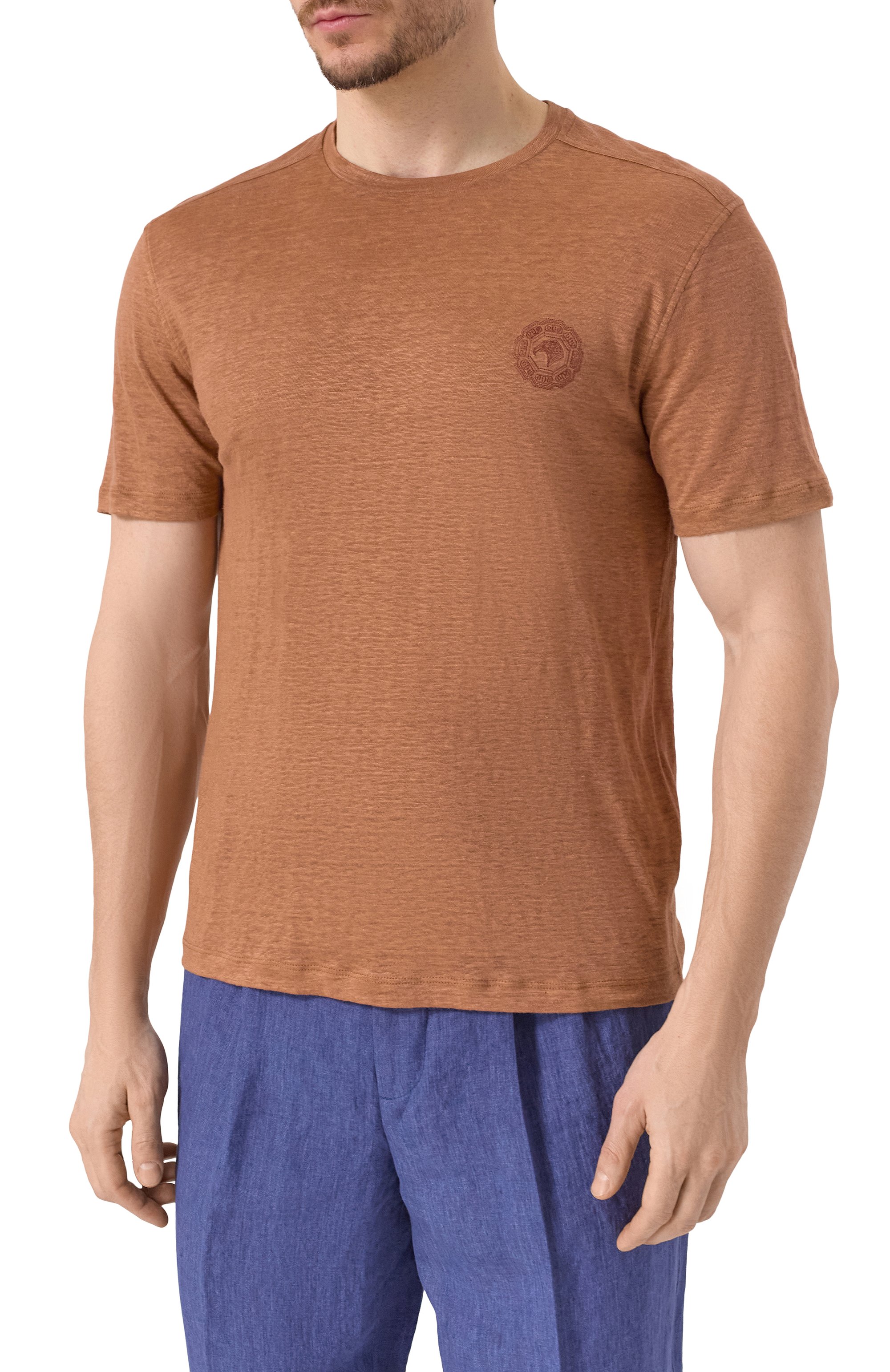 Льняная футболка STEFANO RICCI, арт. MNH5204460/LN, фото 3