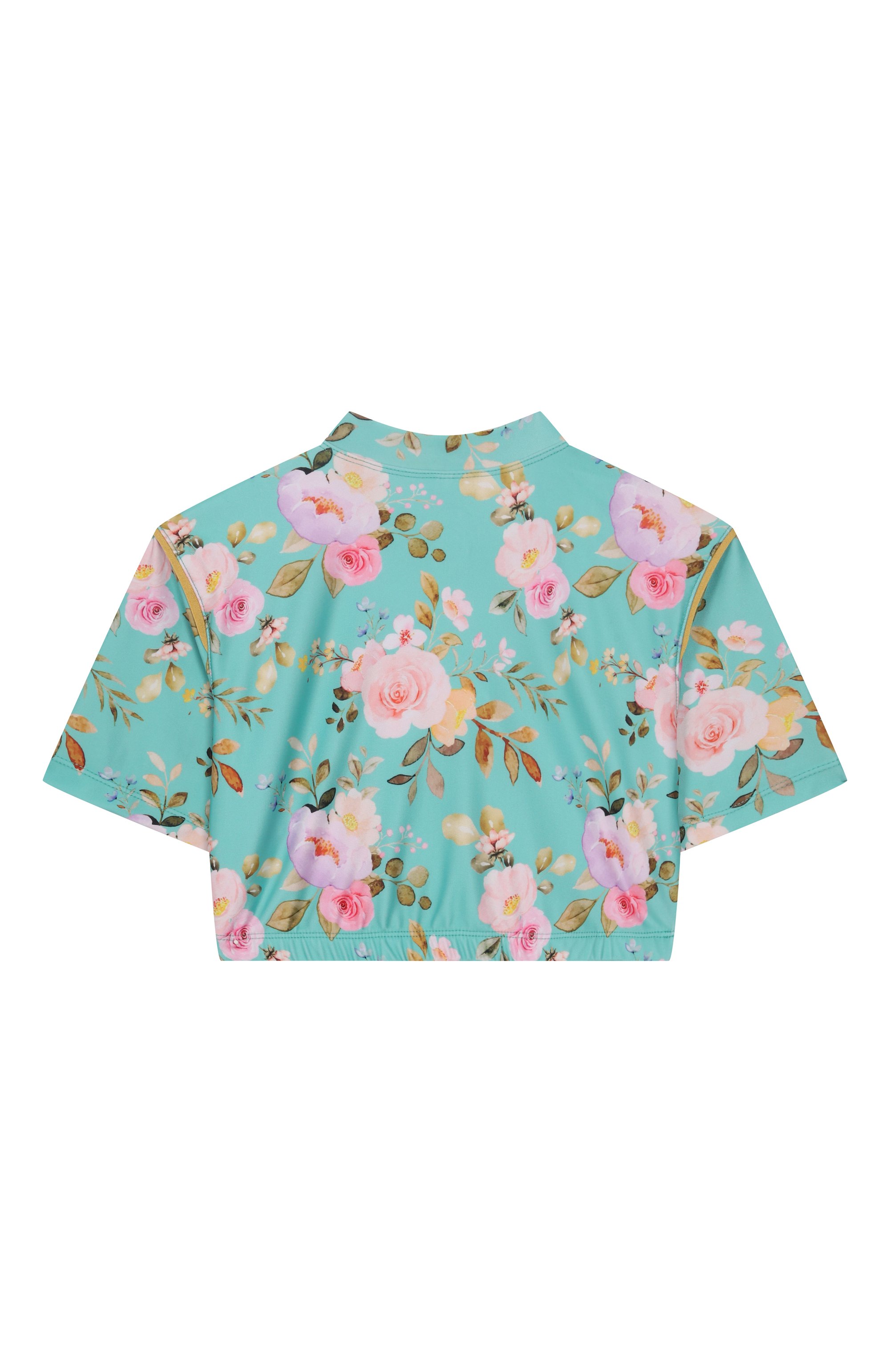 Комплект из трех предметов OLGA VALENTINE бирюзового цвета по цене 14850 руб., арт. 172/12A-16A, фото 3 Комплект из трех предметов OLGA VALENTINE, арт. 172/12A-16A, фото 3