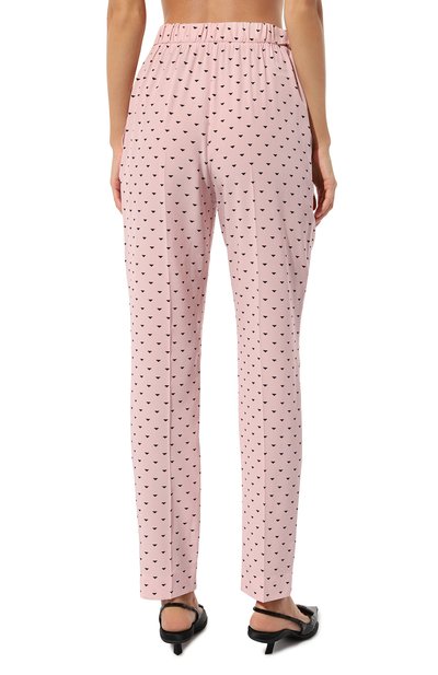 Шелковые брюки PRADA, арт. P225EL-1Y0O-F0W7F-211, фото 4