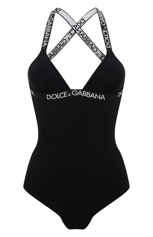 Слитный купальник Dolce & Gabbana 09B88J/0NP71 Чёрный 09B88J/0NP71