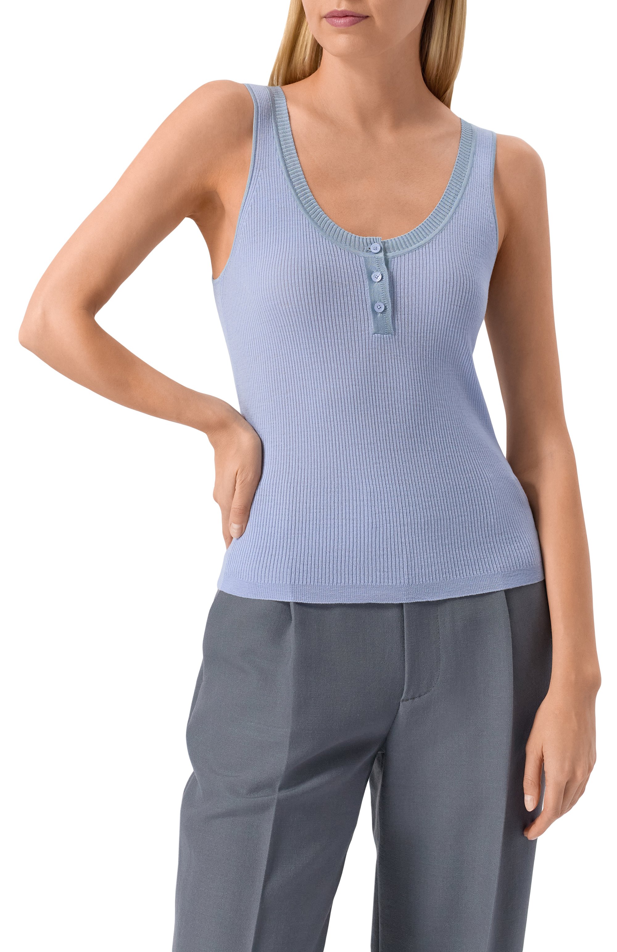 Шерстяная майка CHLOÉ, арт. CH25SMP15667, фото 3