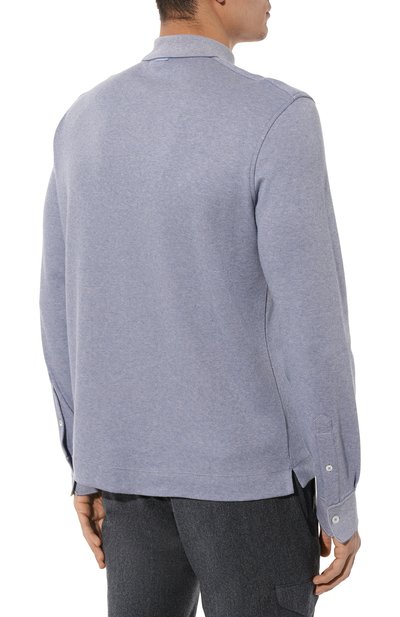 Хлопковое поло ZEGNA, арт. UC394A6/C739, фото 4