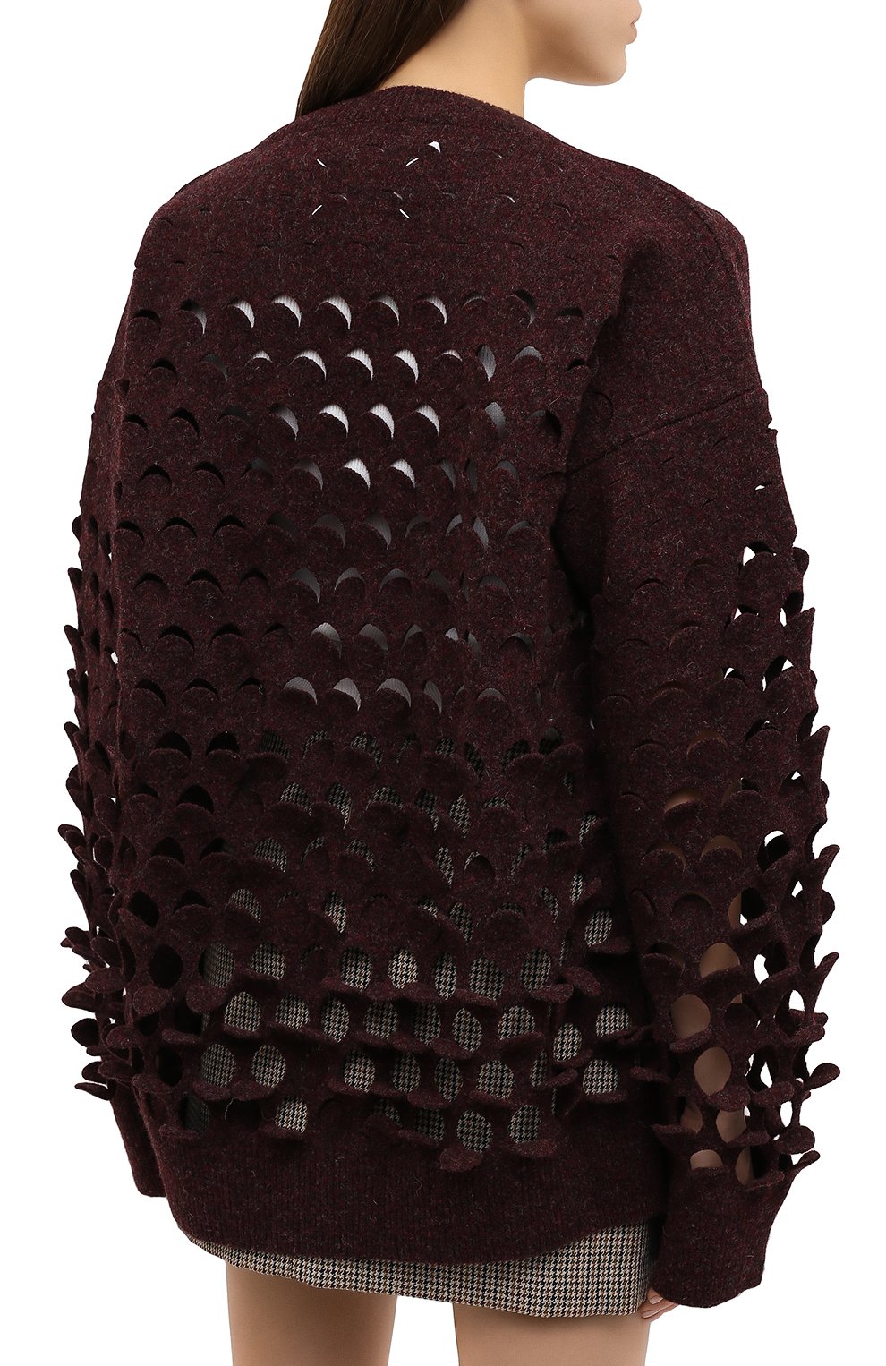 Шерстяной кардиган MAISON MARGIELA, арт. S29HA0591/S17588, фото 4
