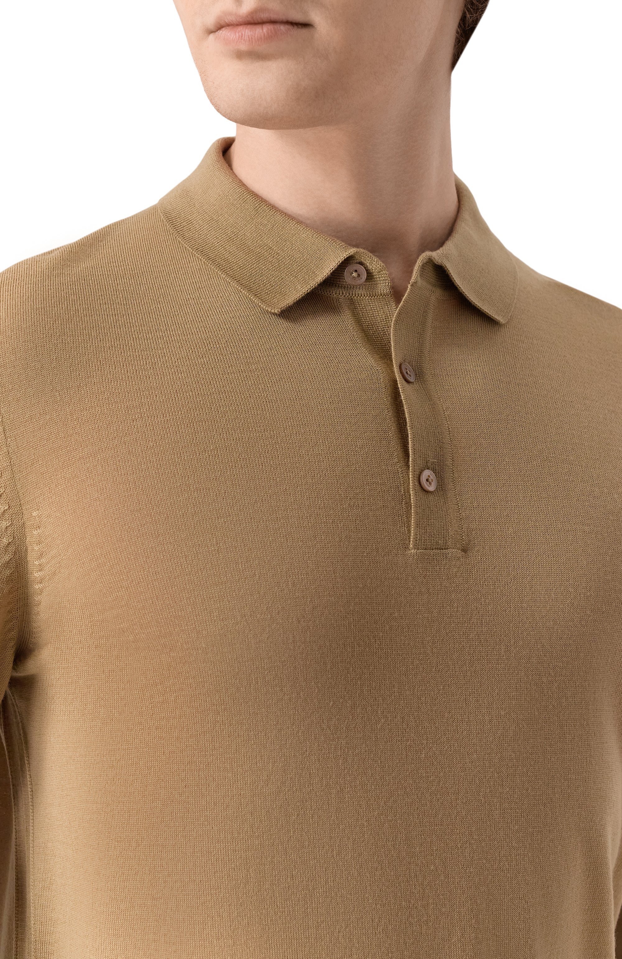 Шерстяное поло BOSS, арт. 50476355, фото 5