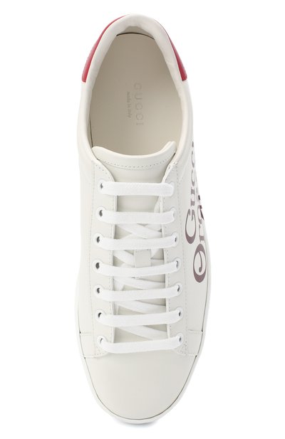 Кожаные кеды new ace GUCCI, арт. 623234/AY010, фото 5