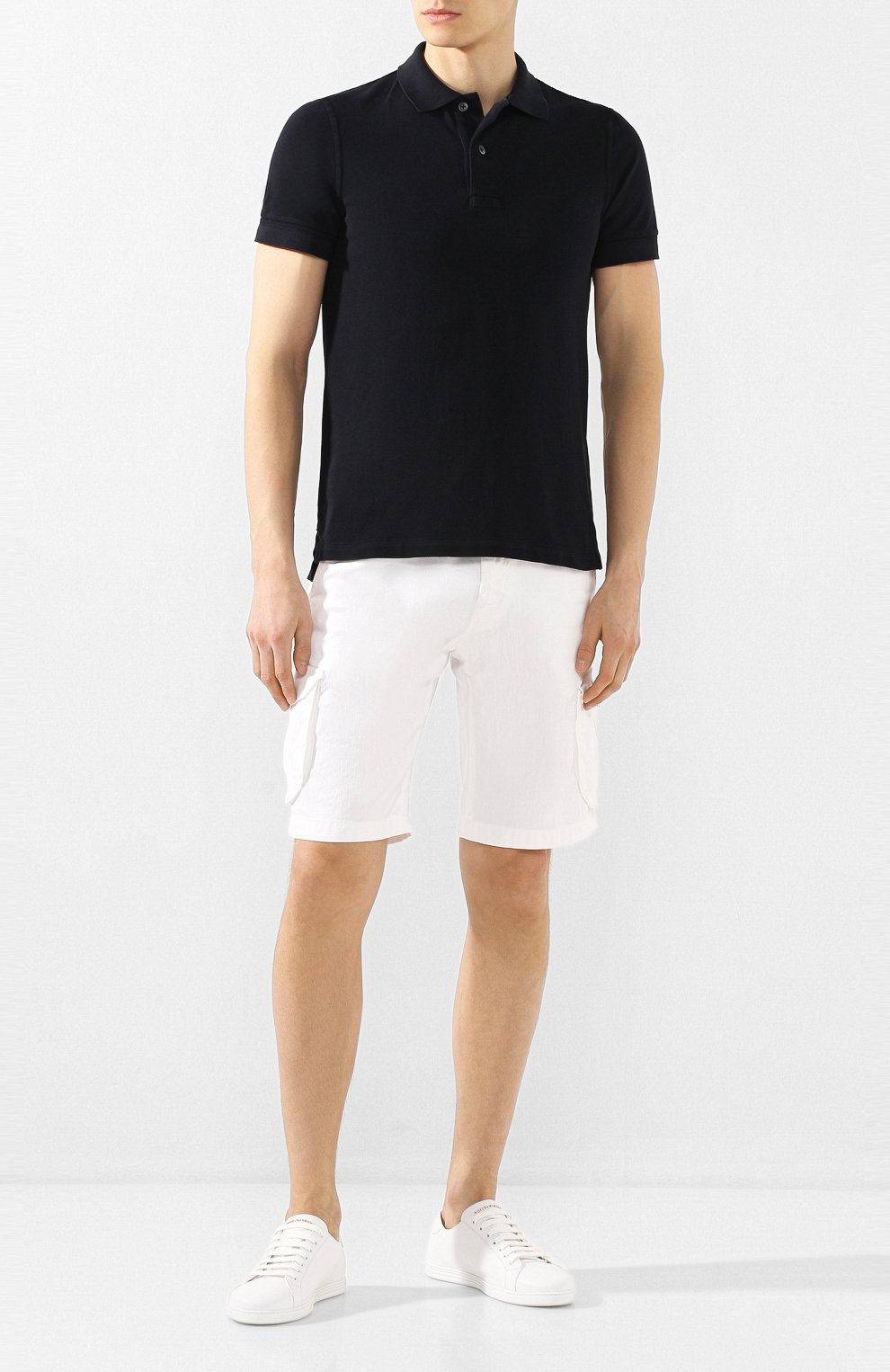 Хлопковое поло TOM FORD, арт. BU266/TFJ982, фото 2